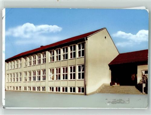 Fischbach Schule Ort handschriftlich Foto Original aus Archiv eines Ansichtskartenverlags