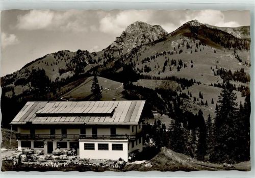 Sudelfeld Alpengasthaus Mittleres Sudelfeld mit Wendelstein Fotograf Heckmair
