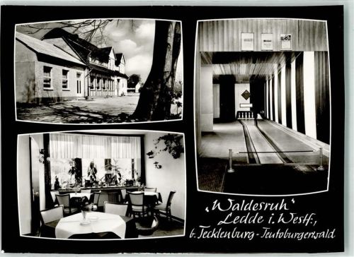 Ledde Gasthaus Waldesruh Kegelbahn