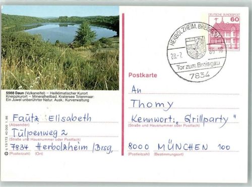 Daun Kratersee Totenmaar