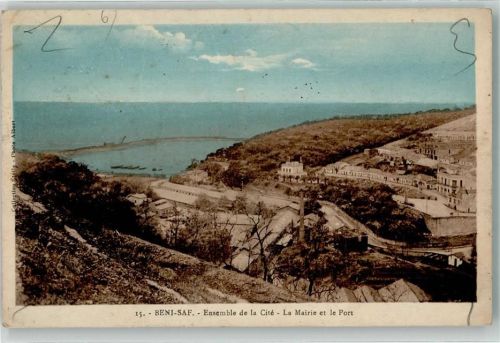 Oran 1929 Rathaus Hafen Beni-Saf