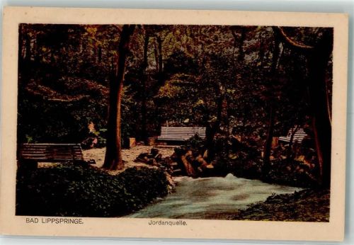 Bad Lippspringe Jordanquelle Verlag Lederbogen Nr. 6