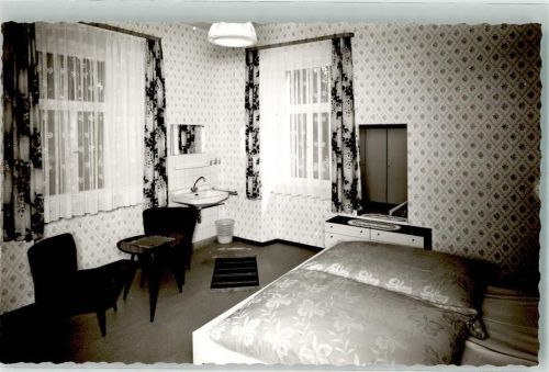 Wiesentheid Gasthaus zum Goldenen Lamm Foto Original aus Archiv eines Ansichtskartenverlags