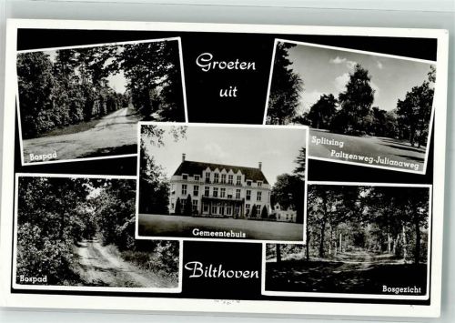 Bilthoven 1966 Rathaus Bospad