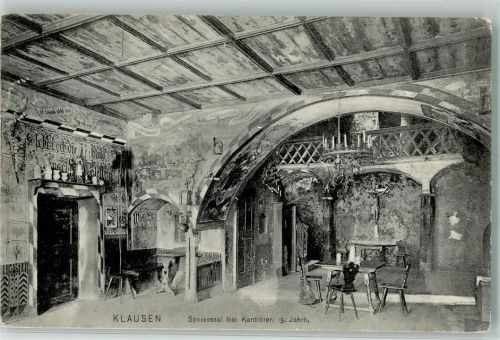 Klausen Gasthaus Kantioler Speisesaal