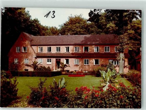 Schwarzenbek Kurheim Kollow Gästehaus Ort handschriftlich Foto Original aus Archiv eines Ansichtskartenverlags