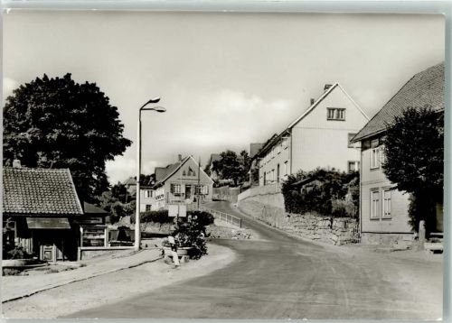 Tanne Bodetalstraße VEB Bild und Heimat