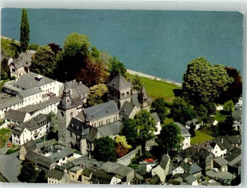 Remagen Kath. Kirche St. Peter und Paul Fliegeraufnahme
