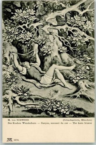 München des Knaben Wunderhorn Schackgalerie Serie 221 Nr. 2274