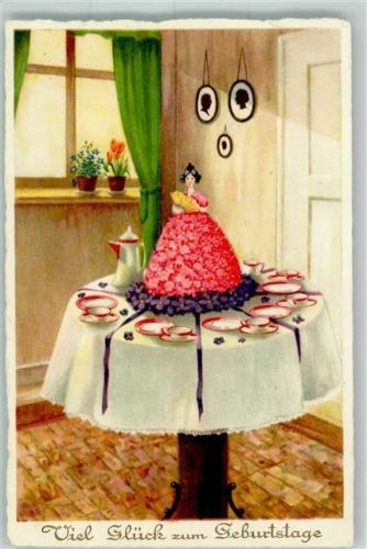 Geburtstag Puppe Veilchen Begro Serie 8578