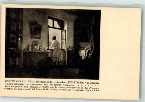 Morgenstunde - aus dem Kunstwart Illustrierte Werbung