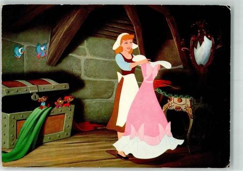 Cinderella Walt Disney Mäuse Tauben