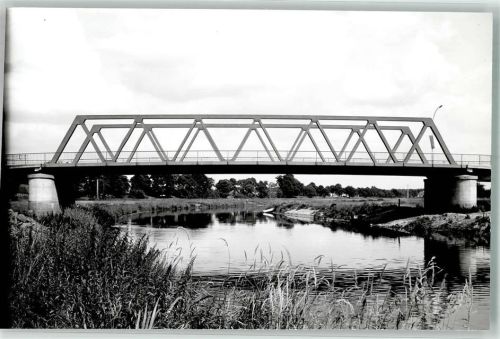 Winsen Foto Original aus Archiv eines Ansichtskartenverlags Brücke Ort handschriftlich