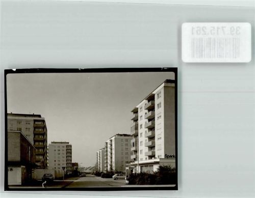 Ay Straße Sparkasse Telefonzelle Auto Hochhaus Wohnhäuser Ort handschriftlich Foto Original aus Archiv eines Ansichtskartenverlags