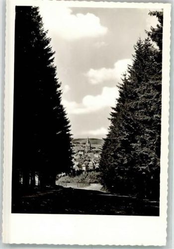 Brilon Blick auf die Stadt