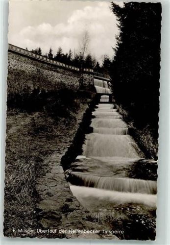 Milspe Überlauf der Heilenbecker Talsperre