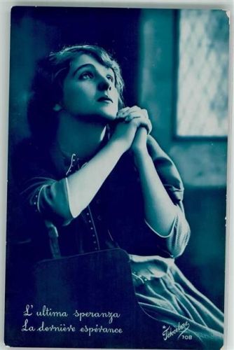 1923 Verlag Fotocelere 708 Frau als Hoffnung