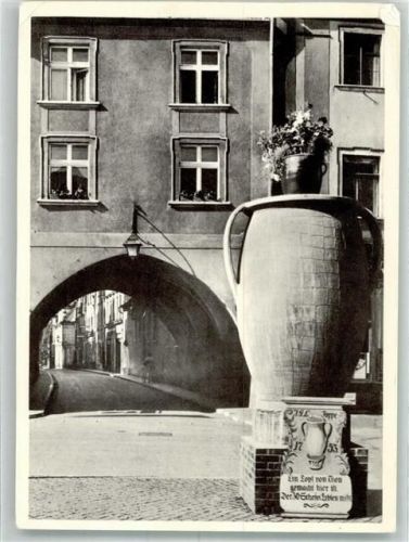 Bunzlau Denkmal Der große Topf Foto Krafft