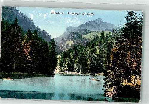 Dornbirn Stauffensee Photochromiekarte 5687