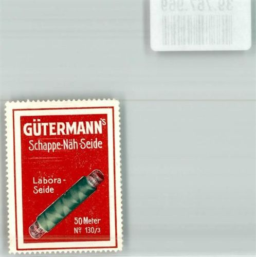 Gutach Gütermann`s Schappe-Näh-Seide Labora-Seide 50 Meter No. 130/3