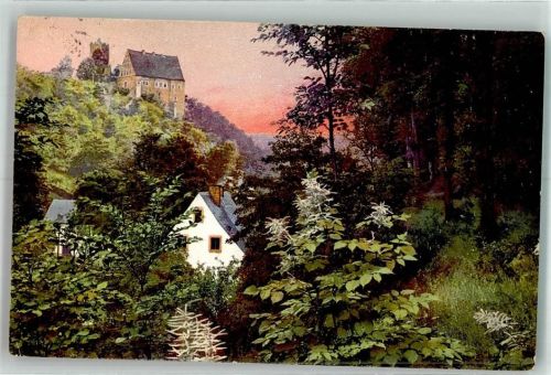 Augustusburg 1930 Schloss Scharfenstein