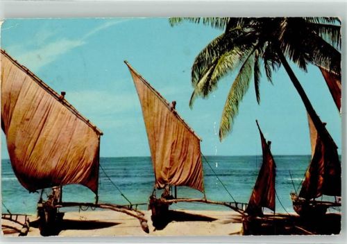 Colombo Fischerboote Luftpost
