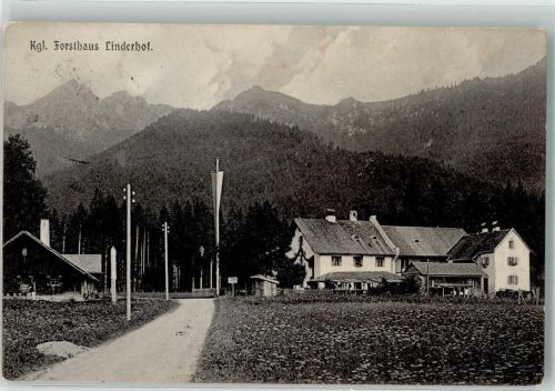 Linderhof 1910 Königliches Forsthaus Verlag Lorenz Fränzl No. 4481