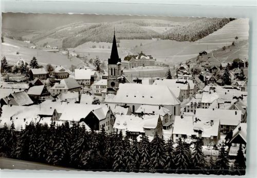 Vöhrenbach Kirche Winter