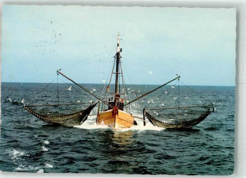 Krabbenkutter an der Nordsee