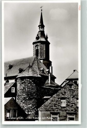 Arzberg Ev. Kirche Pulverturm