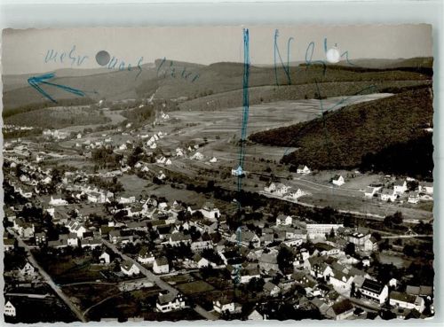 Ewersbach Gelocht Striche auf Bildseite Original aus Archiv eines Ansichtskartenverlags