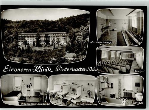 Winterkasten Eleonorenklinik Wassetretanlage Inhalationsräume Darmbad