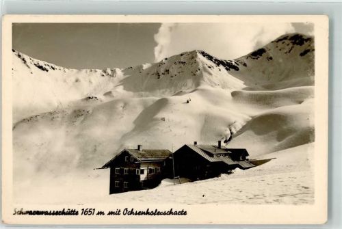 Schwarzwasserhütte Ochsenhoferscharte Winter