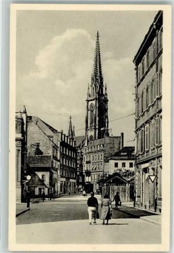 Mulhausen Gerechtigkeits Straße Kirche