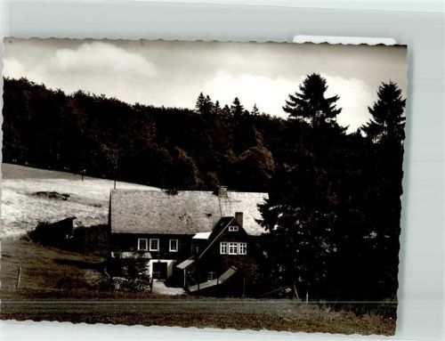 Kühhude Foto Original aus Archiv eines Ansichtskartenverlags Landschulheim Ort handschriftlich