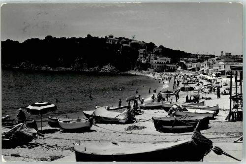 Palafrugell 1958 Schwimmbad Strand
