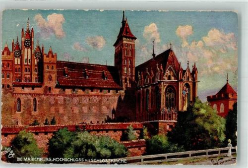 Marienburg Oilette Nr. 710 B Schloss Kirche