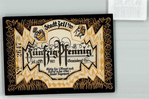 Zell 1921 50 Pfennig No. 2647