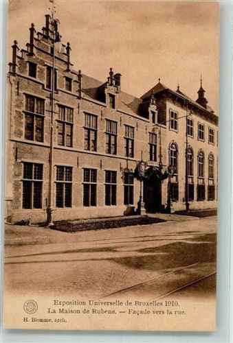 Brüssel 1910 Ausstellung 1910 La Maison de Rubens