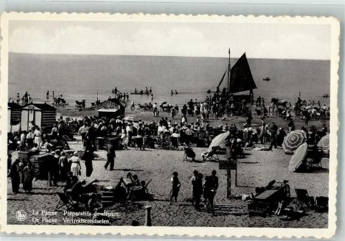 De Panne Schwimmbad Strand