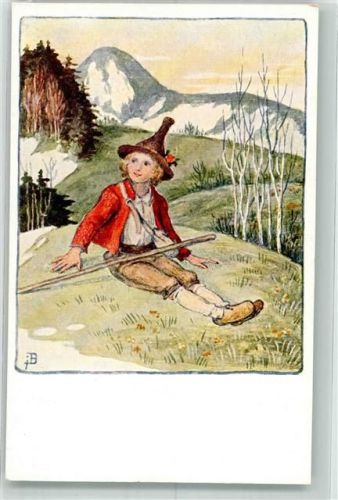 sign. Bachlechner N.r14 Frühling Selbstverlag