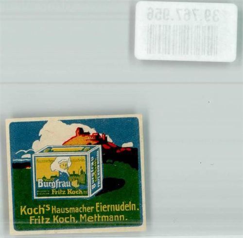 Mettmann Koch`s Hausmacher Eiernudeln Fritz Koch