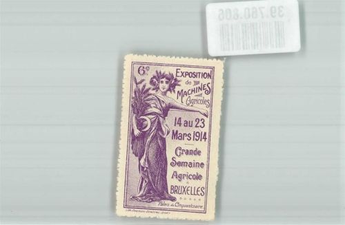 Brüssel 1914 Ausstellung 1914