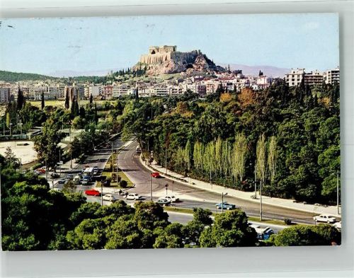 Athen Denkmal Akropolis Auto