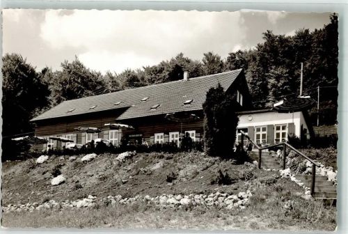 Honau Gasthaus Reutlinger Hütte Ort handschriftlich Foto Original aus Archiv eines Ansichtskartenverlags