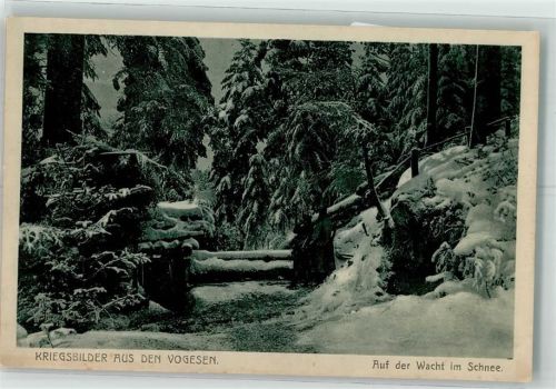 Saverne Auf der Wacht Kreigsbilder aus den Vogesen