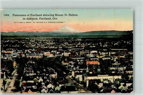 Portland 1913 Mount St. Helens