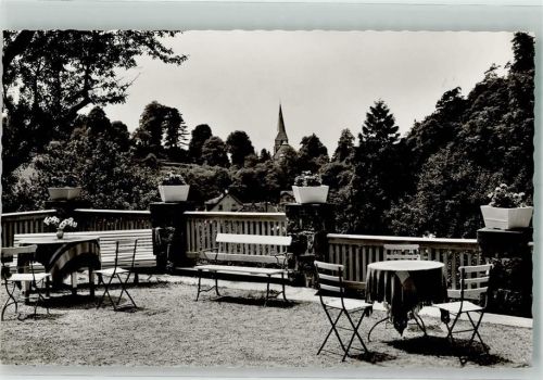 Auerbach Christliches Erholungsheim Waldruhe Terrasse