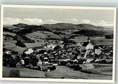 Viechtach mit der Kirche St. Augustinus Verlag Kratzer