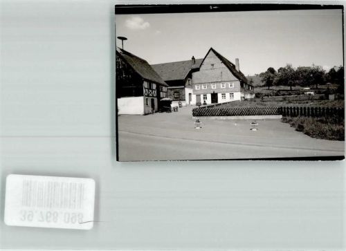 Wenholthausen Pension Osebold Foto Original aus Archiv eines Ansichtskartenverlags Ort handschriftlich
